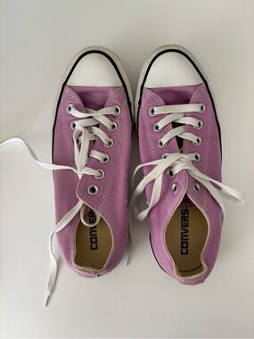 Converse Chuck Taylor All Star Low Top Purple Pink Women's 7